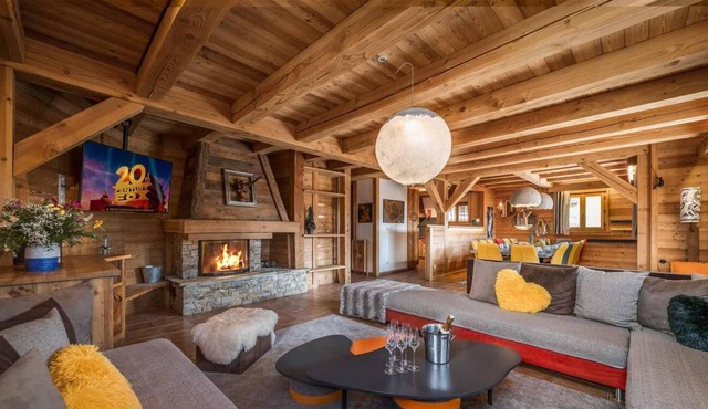 Chalet, ski-in/ski-out & foot of the slopes, view ski slopes, fitness, sauna, terrace, balcony