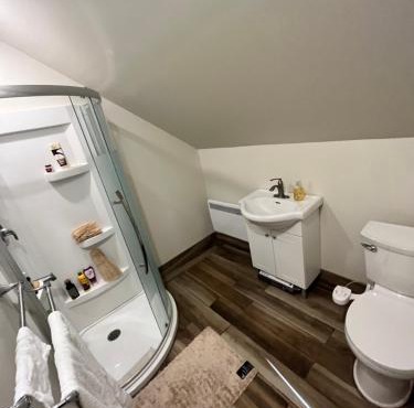 Chalet Ski Mont Calm Water Falls River Rawdon