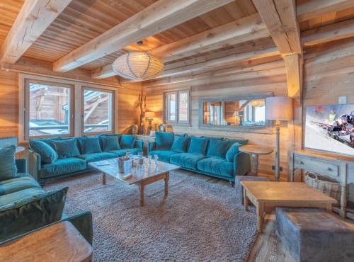 Chalet skis aux pieds avec spa, animaux admis, parking - FR-1-645-43