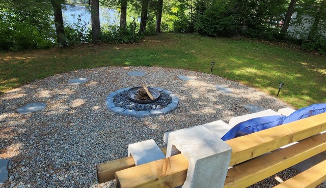 Chalet spa/sauna on the riverfront