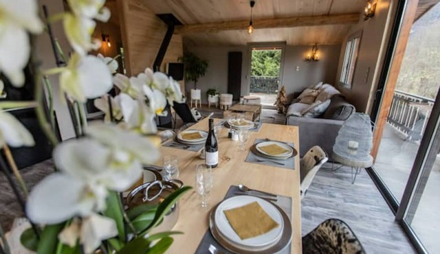 Chalet&spa Seignou, Chalet Moderne et Apaisant