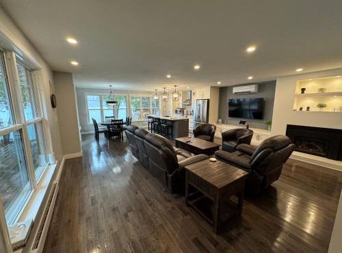 Chalet sur le bord de l'eau