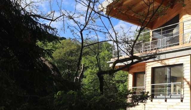 Chalet sur Pilotis, Cadre Insolite, au Dessus D'un Étang Dans un Parc Privé