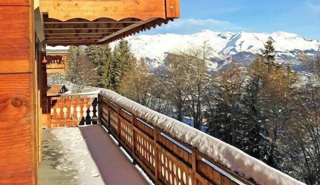 Chalet, terrace, balcony, fireplace or stove, parking, tv, 200m², Thyon