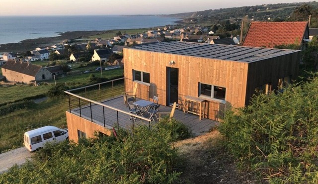 Chalet Terrasse à Flanc de Colline Avec vue mer Exceptionnelle