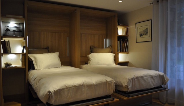 Chalet the Cachette Cyclists Skiers