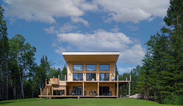 Chalet Tipee, Spa, Sauna, Billard et vue sur la Forêt