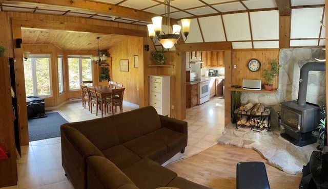 Chalet unique et chaleureux en pleine nature