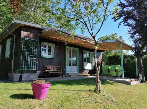 Chalet Vert 10 min à pied du centre ville d'Argentat-sur-Dordogne