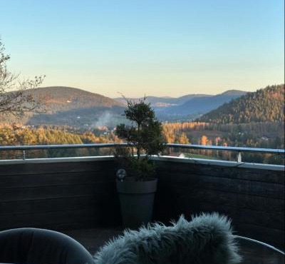 Chalet Villa Piscine vue panoramique sur Gérardmer et le Hohneck