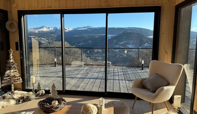 Chalet vue Sancy - Sauna- Cosy, natural atmosphere