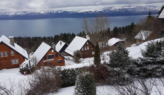 Chalet with fabulous view of Lake Geneva close to Piste and Telecabin