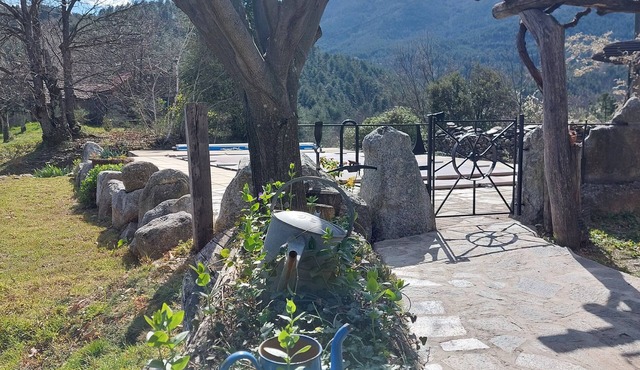 Chalet with outdoor pool