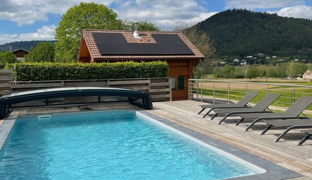 Chalet with SPA and swimming pool, Haute Vosges, cocooning spirit in the mountains