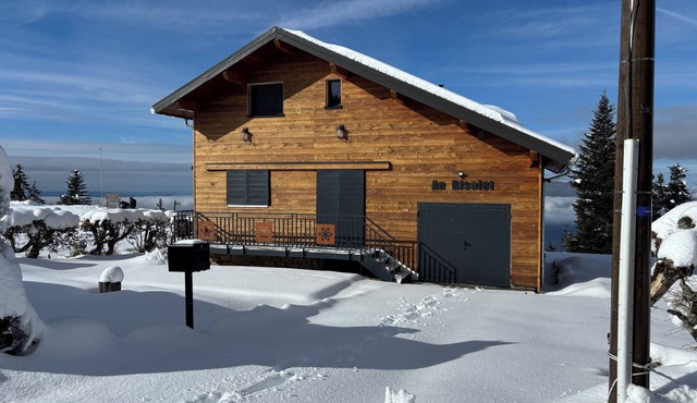 Chalet with unique view