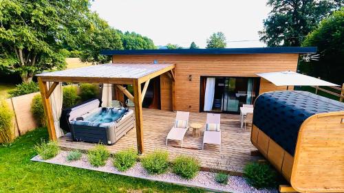 Chalet Zénaé - Chalet Cosy avec spa & Sauna