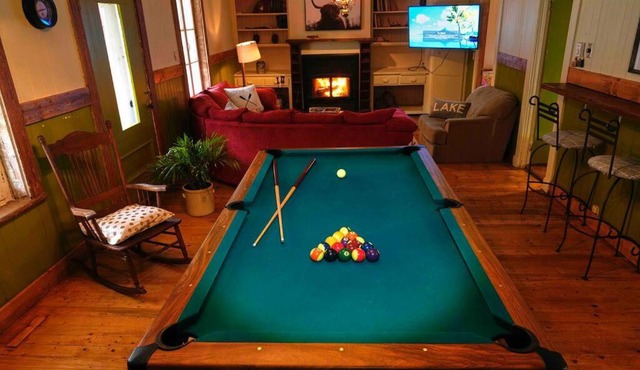 Chalets NABU La Sacacomie - Rivière - Billard