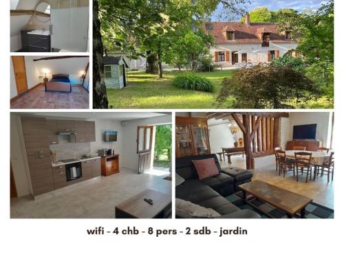 Chaleureuse longère familiale 3 étoiles