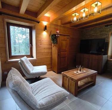 Chaleureuse maison dans un cadre naturel