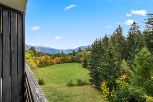 Chaleureux studio avec vue sur les montagnes
