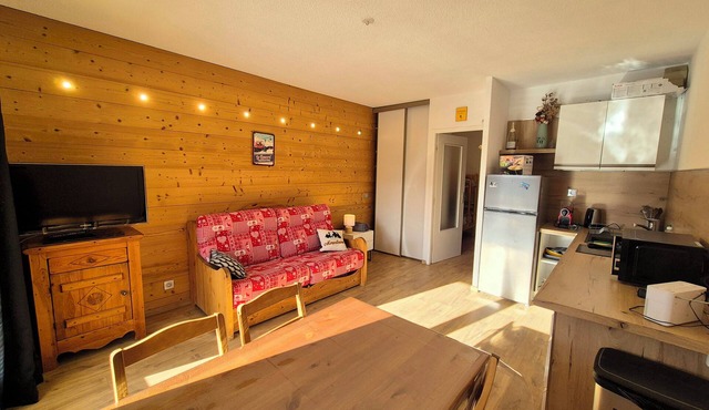 Chaleureux studio au pied des pistes - Le refuge *