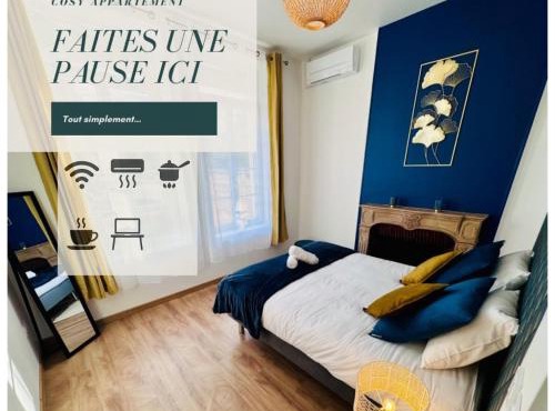 Chaleureux T2 proche gare