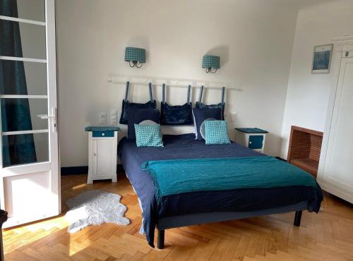 Chambre 2 Bleue - WIFI - Proche gare