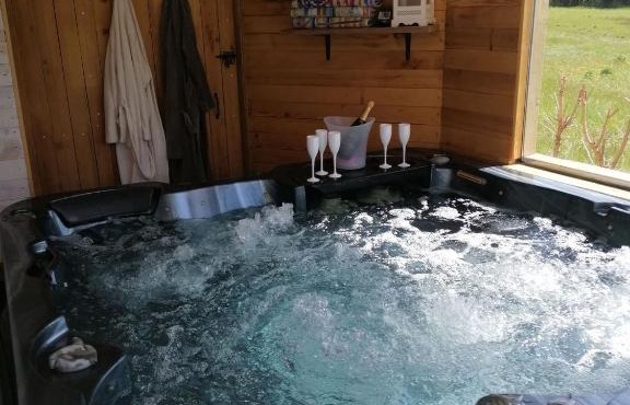 Chambre avec jacuzzi privatif "le pêcher"