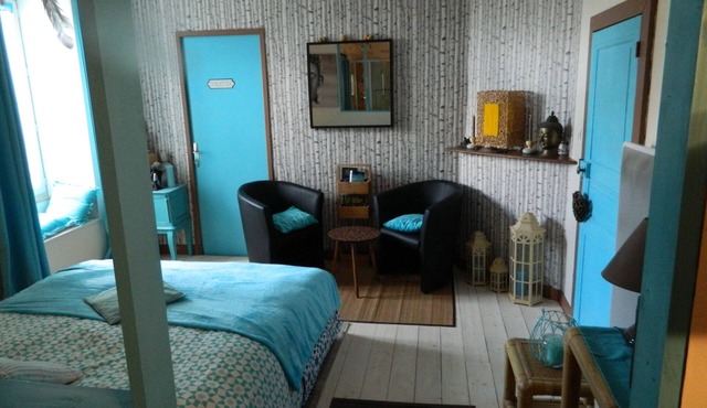 Chambre Bleue ou zen