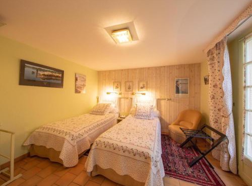 Chambre Châteauneuf : Charme Rustique avec Terrasse Privée et Wifi à Saint-Benoît-sur-Loire - FR-1-590-511