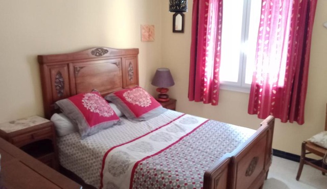 Chambre chez l'habitant lit double