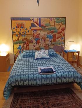 Chambre chez l'habitant vue sur jardin, parking