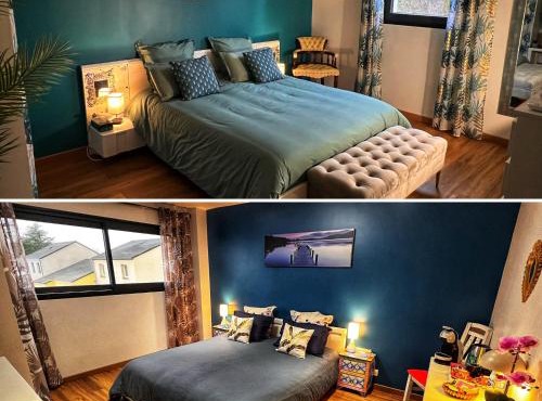 Chambre CLAIRIERE et, ou, Chambre OCEAN