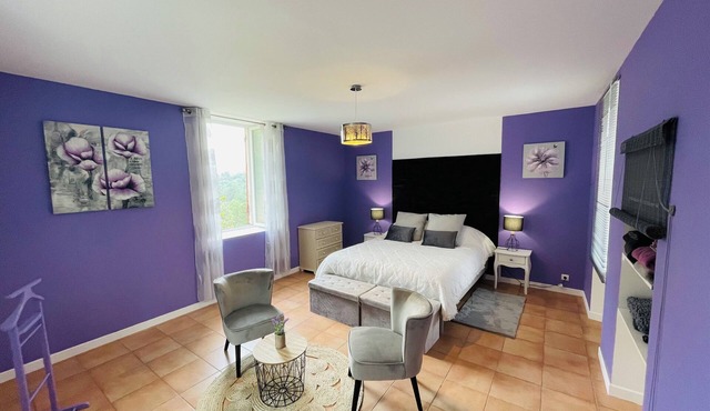 Chambre D'hôte Lavande - Le Soleil des Cévennes