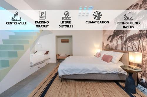 Chambre d'hôte dans un loft cosy en cœur de ville