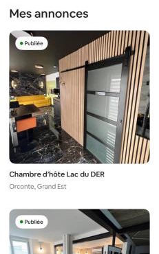 Chambre d hôte lac du Der orconiat