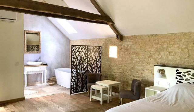 Chambre d Hôtes Les Combelles, spa et Sauna