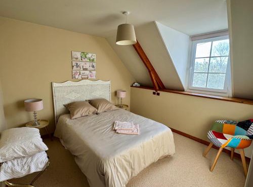 Chambre de Ninon - Le Refuge des Parachutistes - en bordure du marais