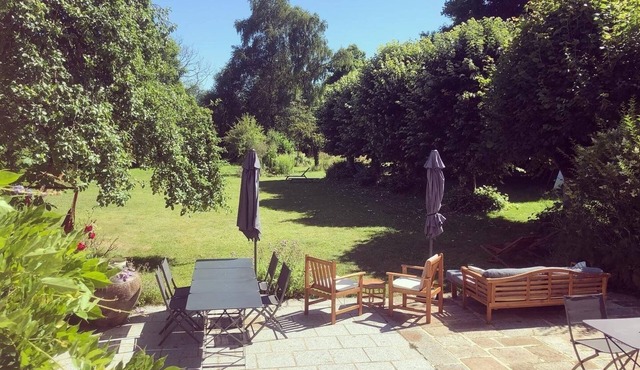 Chambre Double de Charme, vue Parc Paysager, Maison D'hôtes, Ancien Presbytère