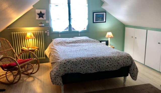 Chambre double avec salle de bain privative