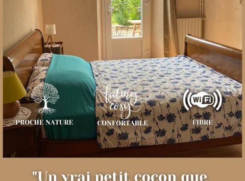 Chambre double cosy - Gîte de la Louve
