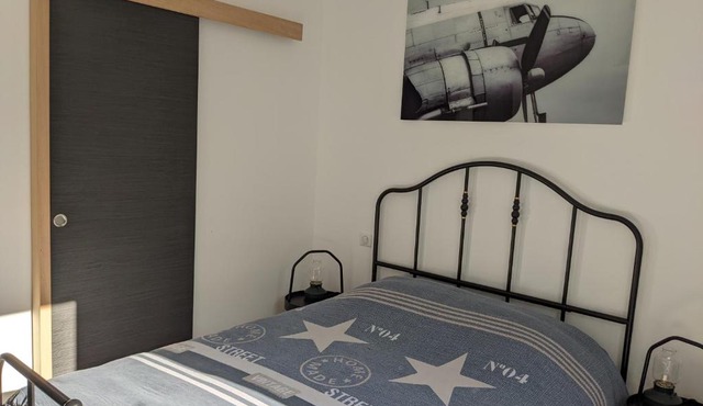 Chambre double indépendante AVIATEUR au sein du domaine PASSELOUP