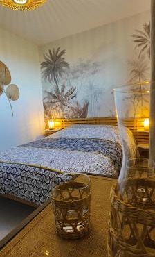 Chambre entre mer et montagne