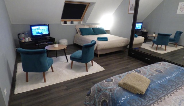 Chambre familiale proche Mont St Michel