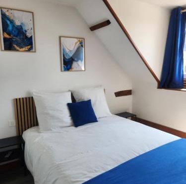 chambre bleue