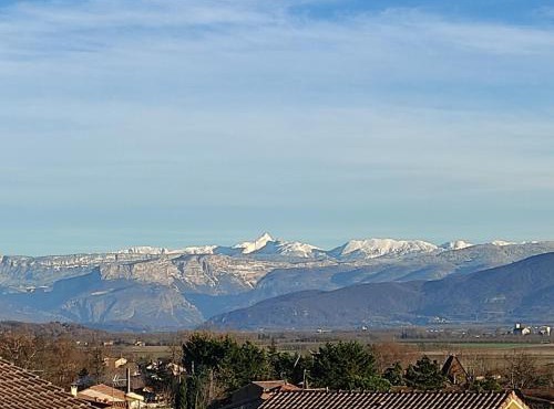Chambre Génissieux, vue sur Vercors