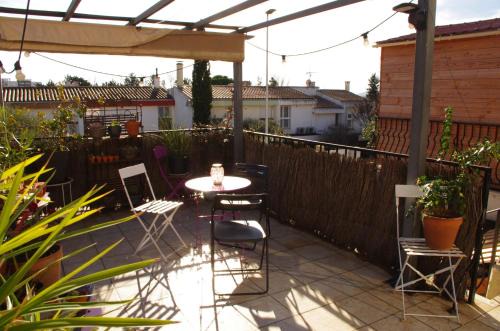 Chambre insolite avec salle de bain