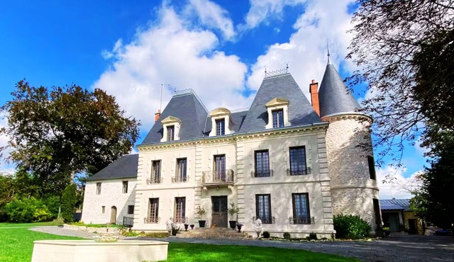 Chambre L'Écrin Végétal - Château, indoor pool & spa