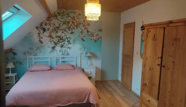 Chambre La Romantique - Au pied de la colline - Chambres d'Hôtes