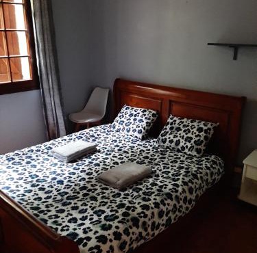 Chambre maison piscine